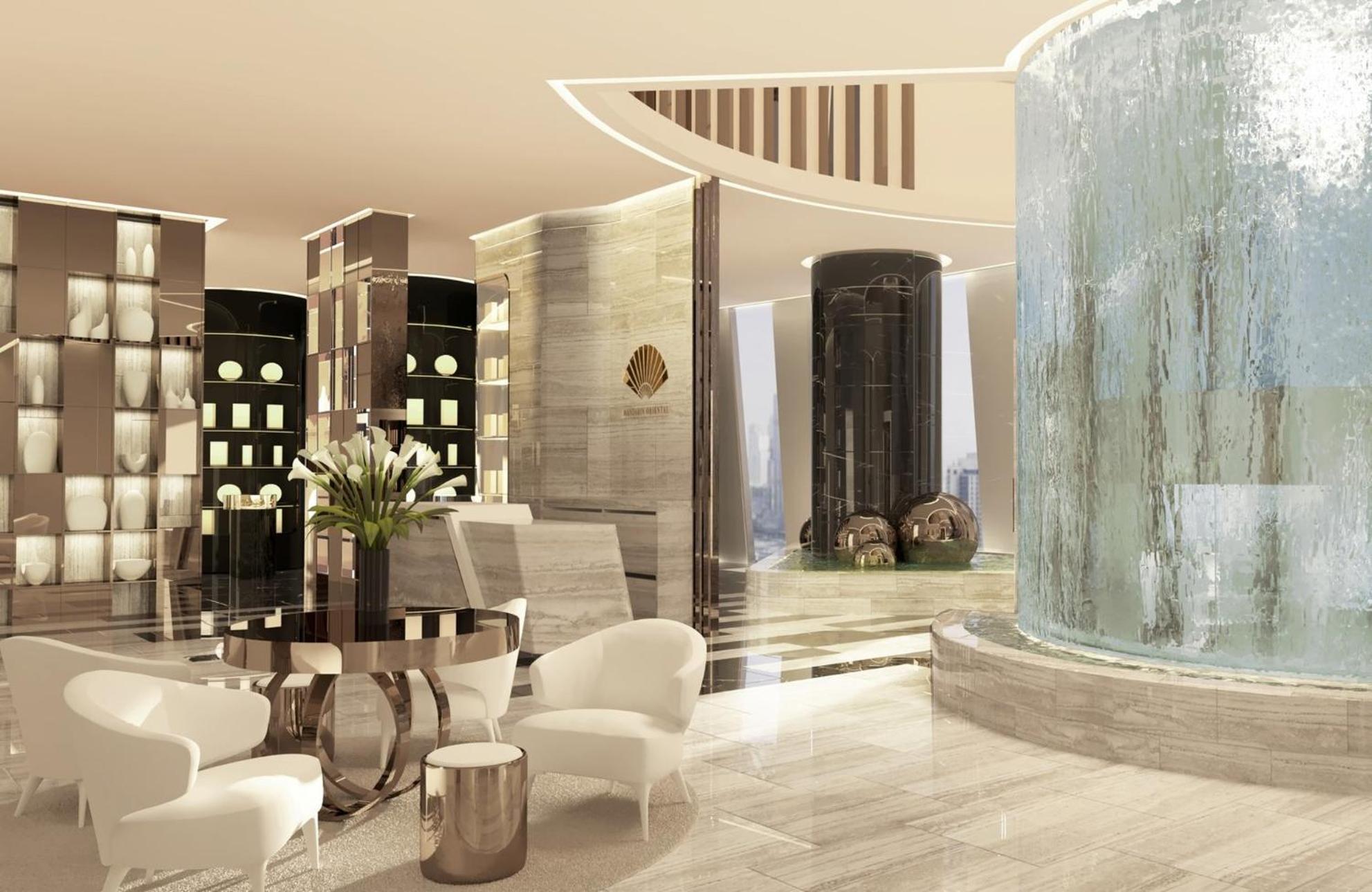 Отель Mandarin Oriental Downtown, Дубай Экстерьер фото