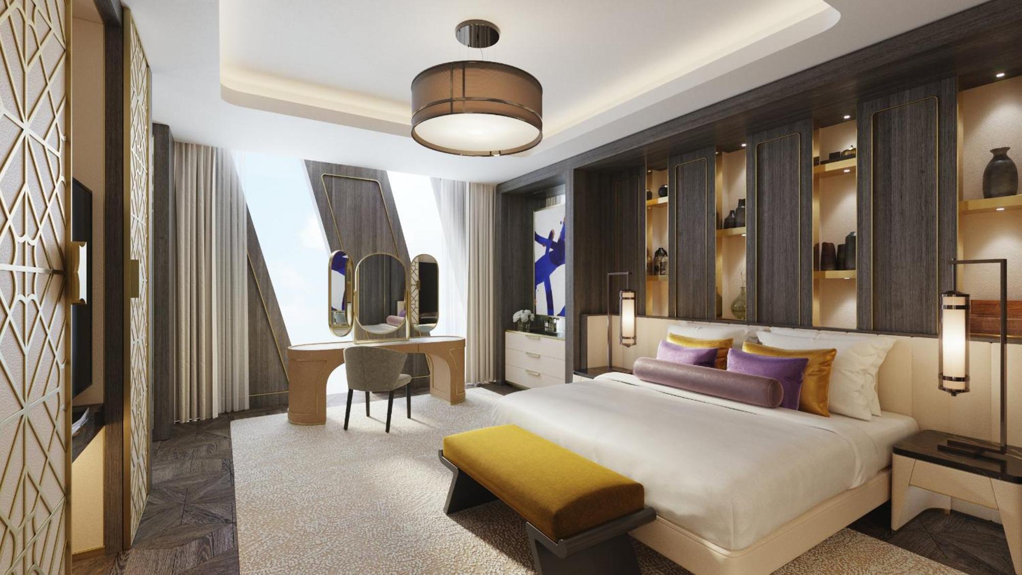 Отель Mandarin Oriental Downtown, Дубай Экстерьер фото